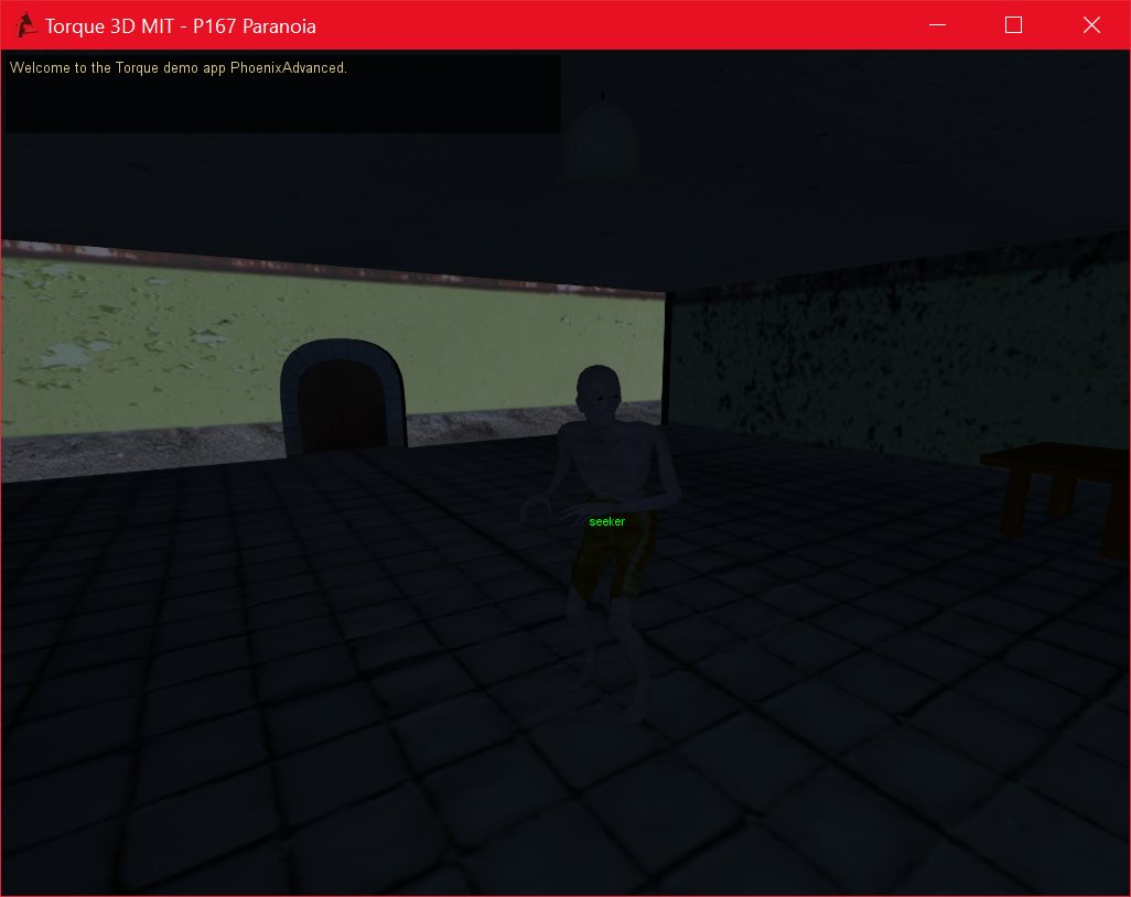 P167 Paranoia_DEBUG 03/07/2016 , 09:09:05 PM Torque 3D MIT - P167 Paranoia