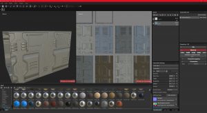 Substance Painter 2 23/12/2016 , 01:26:31 AM Substance Painter 2.4.1 - pbr-metal-rough (Read only)