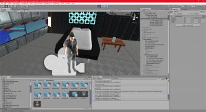 Unity 08/04/2017 , 10:17:53 PM Unity 5.5.1f1 Personal (64bit) - P0Main.unity - New Unity Project - PC, Mac & Linux Standalone