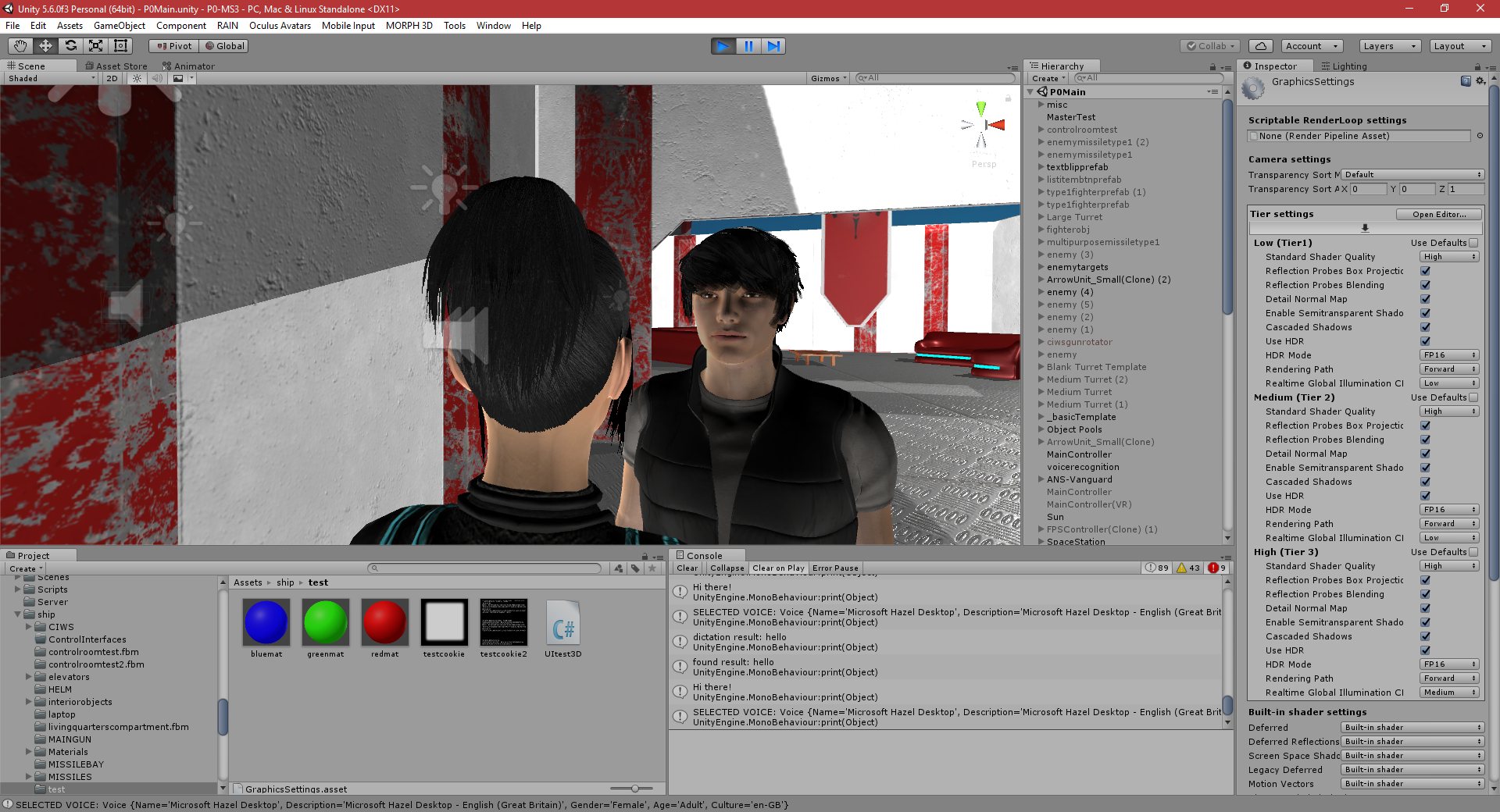P0-MS3: Part 230: AI, GUI’s, Control Interfaces